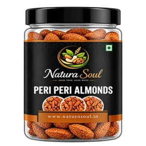 Peri-peri almonds spicy roasted snack 100g 250g 500g - Naturasoul