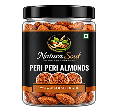 Peri-peri almonds spicy roasted snack 100g 250g 500g - Naturasoul