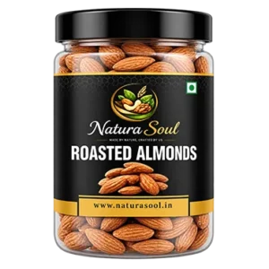 Roasted almonds (badam) fresh packed 250g,500g - Naturasoul