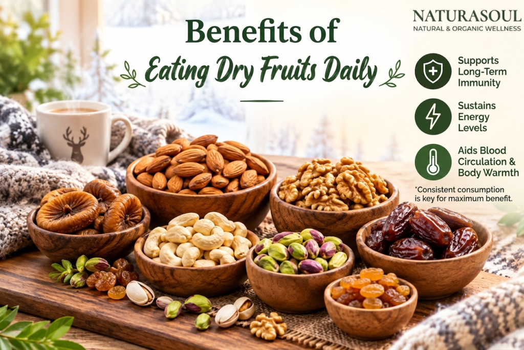 Benefits of Dry Fruits guide by naturasoul | Yamunanagar